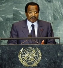 Son Excellence Monsieur Paul Biya Président de la République du Cameroun